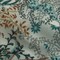 1 Yard Blue Plants and Florals Cotton Gauze Fabric 55 inch Width